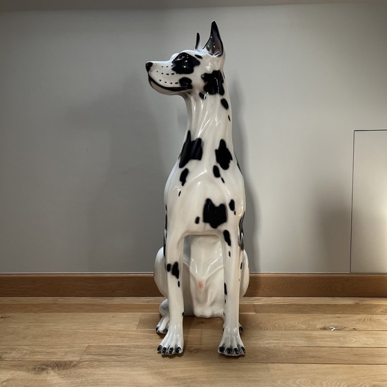 Image 1 of Dalmata d'epoca in ceramica