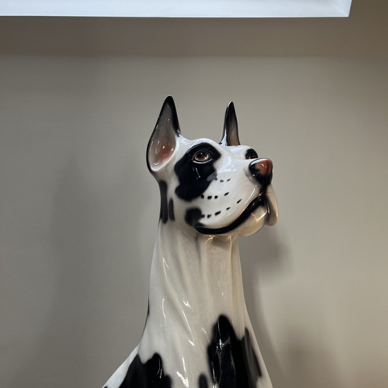 Image 1 of Dalmata d'epoca in ceramica