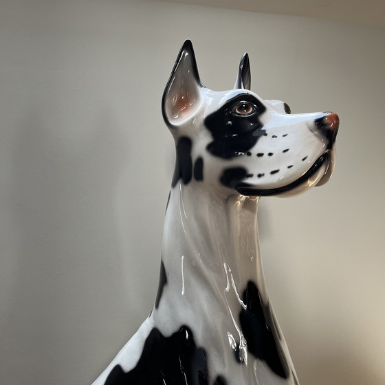 Image 1 of Dalmata d'epoca in ceramica