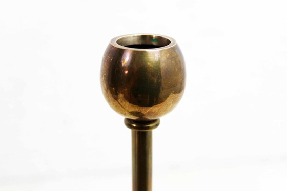 Image 1 of Candeliere vintage in ottone con nota musicale