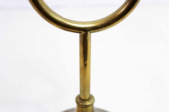 Image 1 of Candeliere vintage in ottone con nota musicale