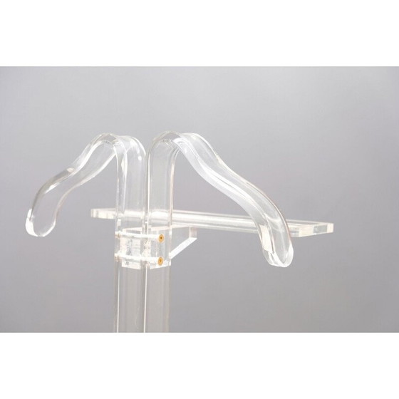 Image 1 of Vintage Space Age plexiglass coat rack by Stummer Diener, Germany 1970