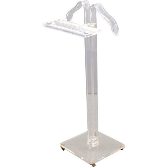 Image 1 of Vintage Space Age plexiglass coat rack by Stummer Diener, Germany 1970