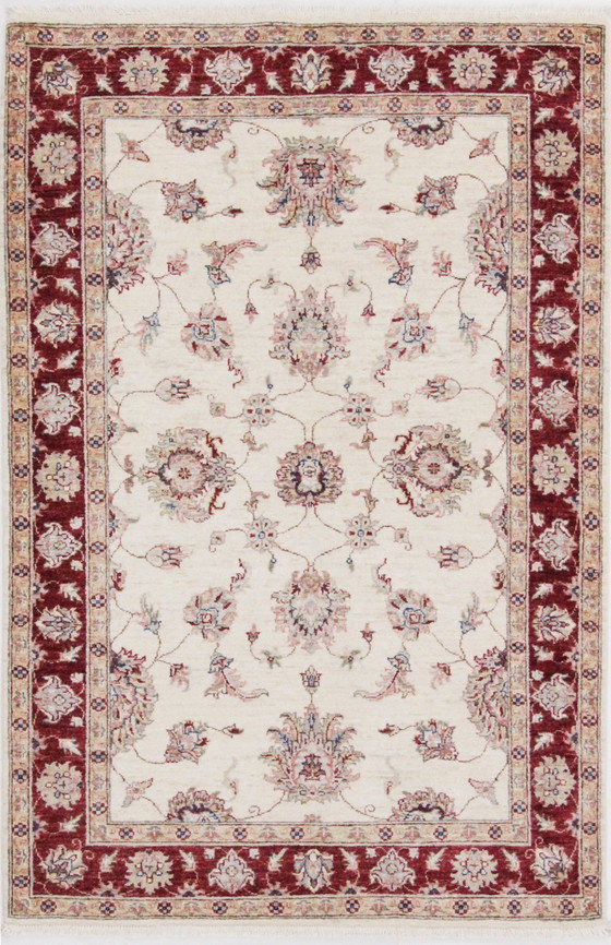 Image 1 of Original hand-knotted Ziegler carpet 188 X 128 Cm Top condition