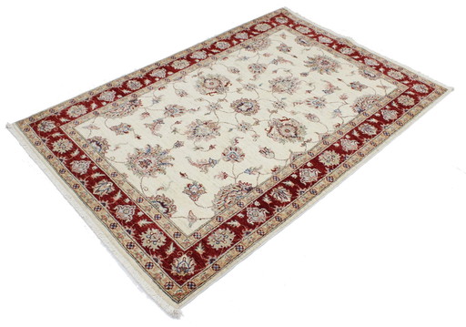 Original hand-knotted Ziegler carpet 188 X 128 Cm Top condition
