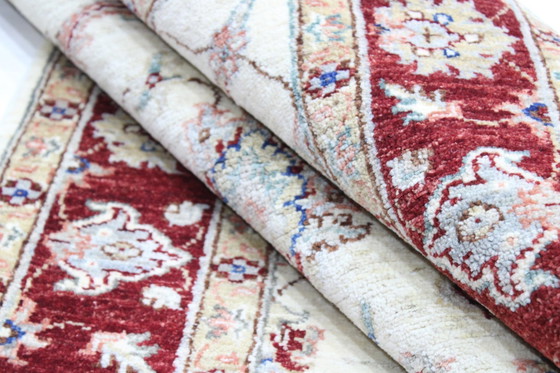 Image 1 of Original hand-knotted Ziegler carpet 188 X 128 Cm Top condition