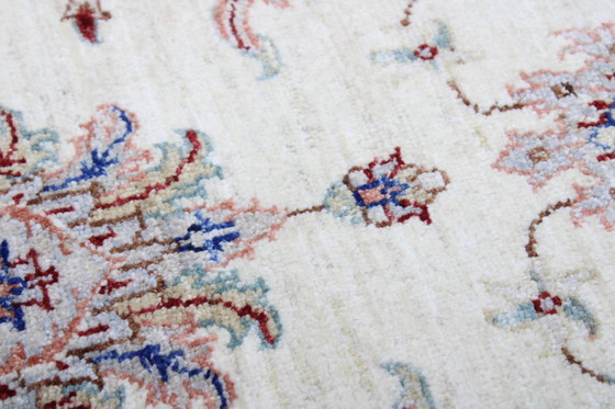 Image 1 of Original hand-knotted Ziegler carpet 188 X 128 Cm Top condition