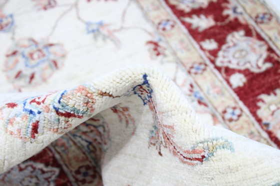 Image 1 of Original hand-knotted Ziegler carpet 188 X 128 Cm Top condition