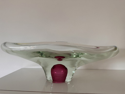 Bohemian Glass Bowl