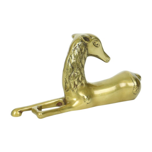 Figurine Brass Reclining Deer Sarreid Ltd