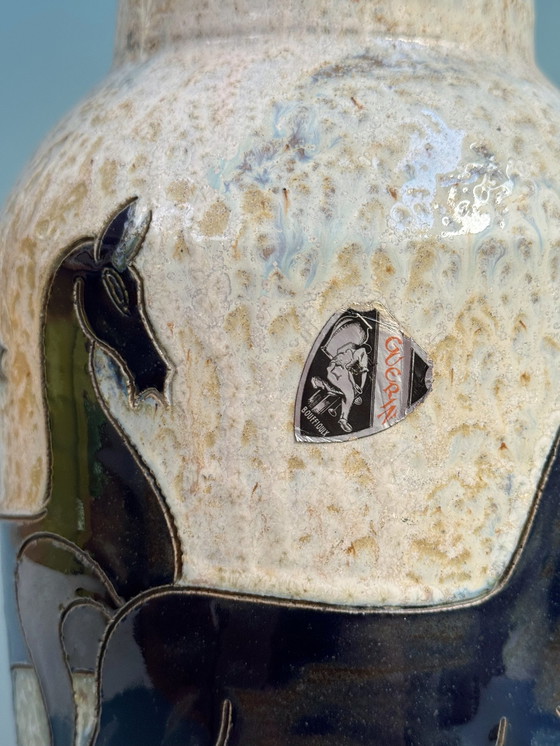 Image 1 of Roger Guérin - Jarrón Art Déco 43 cm