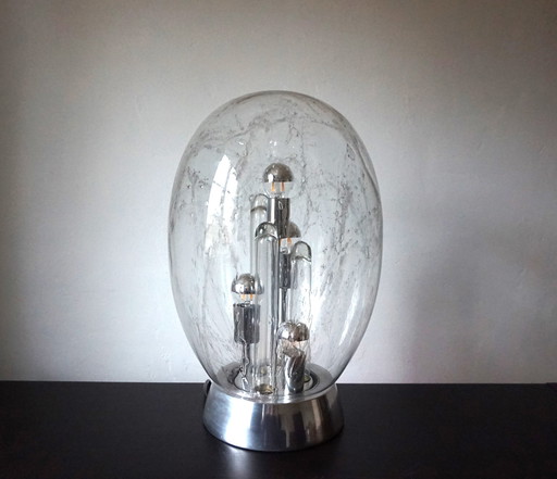 Doria Leuchten Big Ball Space Age Table Lamp, 1970