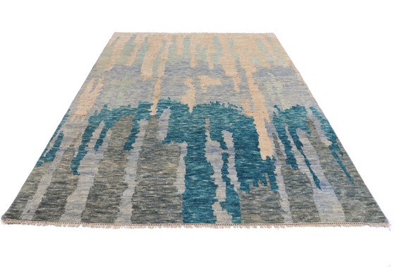 Image 1 of New Designer Handmade Carpet - Prime Collection - Wool & Silk