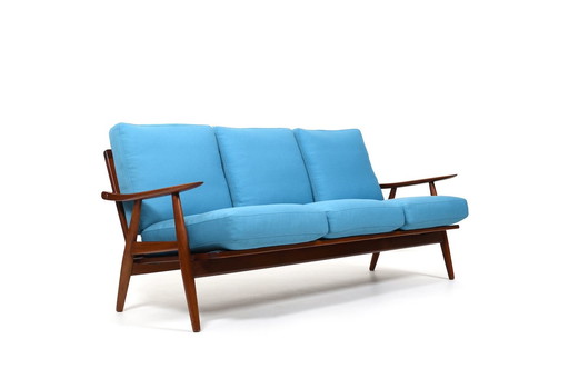 GE-270 Sofa in Teak by Hans Wegner for Getama, 1950s