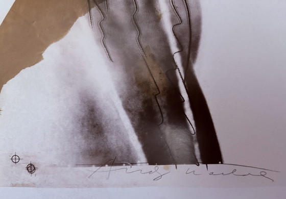 Image 1 of Andy Warhol: «Mick Jagger, 1975». Firmado en la placa. 