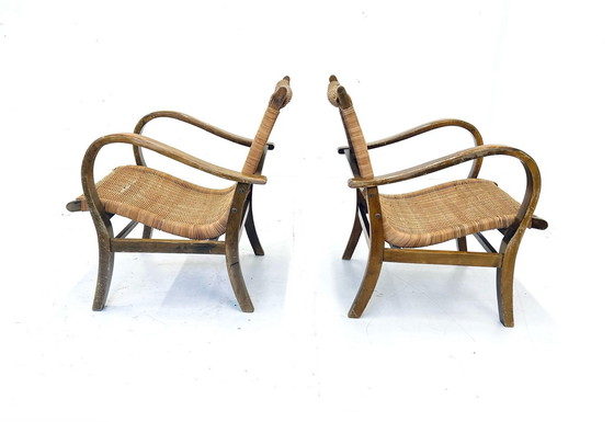 Image 1 of 2x Fauteuil vintage