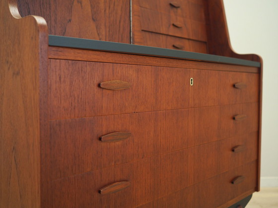 Image 1 of Segretaria in teak, design danese, anni '70, produzione: Danimarca