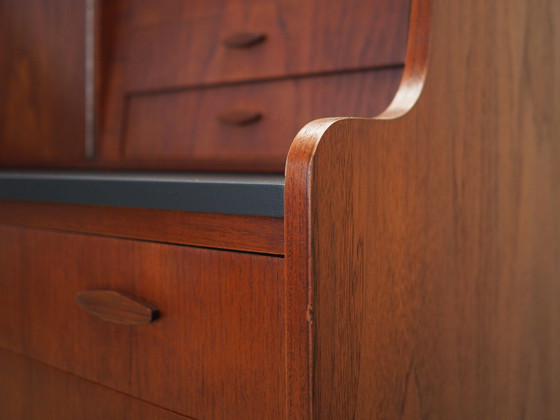 Image 1 of Segretaria in teak, design danese, anni '70, produzione: Danimarca