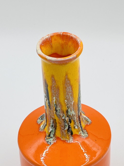 Orange Vase