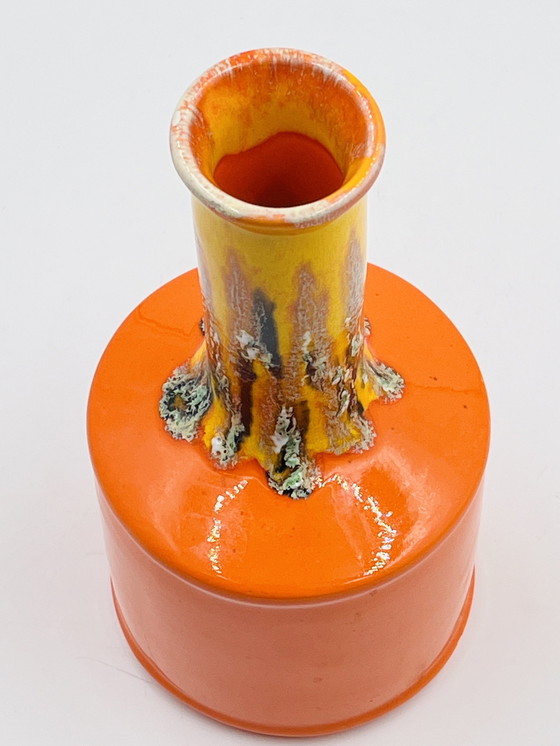 Image 1 of Orange Vase