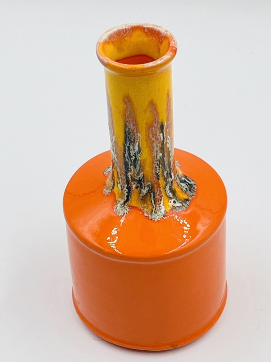 Image 1 of Orange Vase