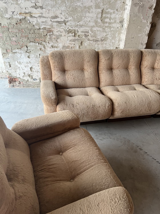 Image 1 of 1970s modular 5 unit sofa