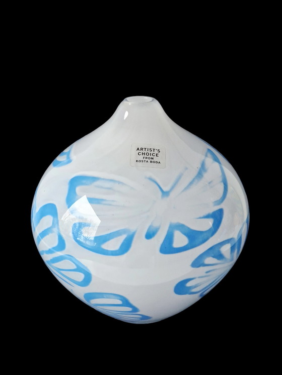 Image 1 of Vase Kosta Boda Artist's Choice Papi by Olle Brozén