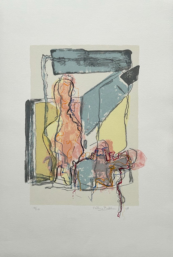 Image 1 of Screen print Nelly Van Bekkum