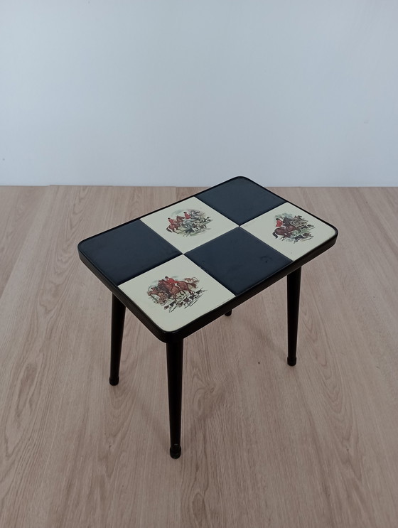 Image 1 of sixties side table, plant table