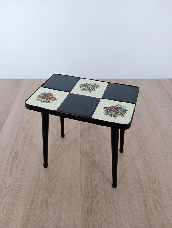 Image 1 of sixties side table, plant table