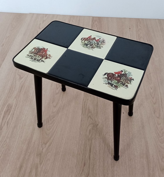 Image 1 of sixties side table, plant table