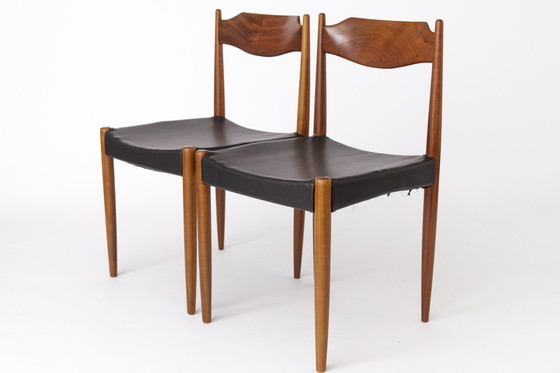Image 1 of 2 sedie vintage anni '60 - Teak
