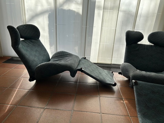 Image 1 of 2x Cassina Wink armchair by Toshiyuki Kita