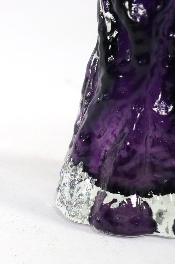 Image 1 of Kurt Wokan For Ingrid Glass Glass Vase Vintage