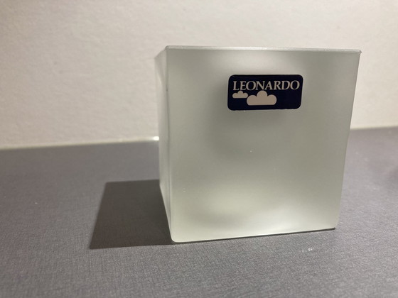 Image 1 of Tea Light Holder From Frosted Glass, Brand Leonardo