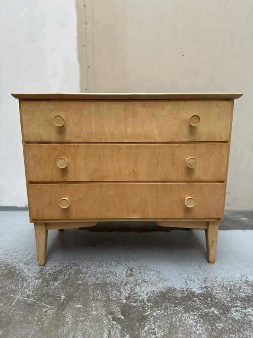 Mid Century Fosby Verken Refreshed Birch Dresser