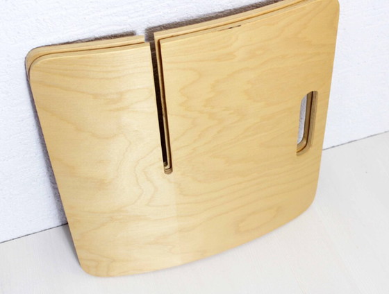 Image 1 of Vintage plywood magazine rack