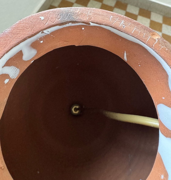 Image 1 of Lampada in ceramica Les Cyclades Anduze anni '60