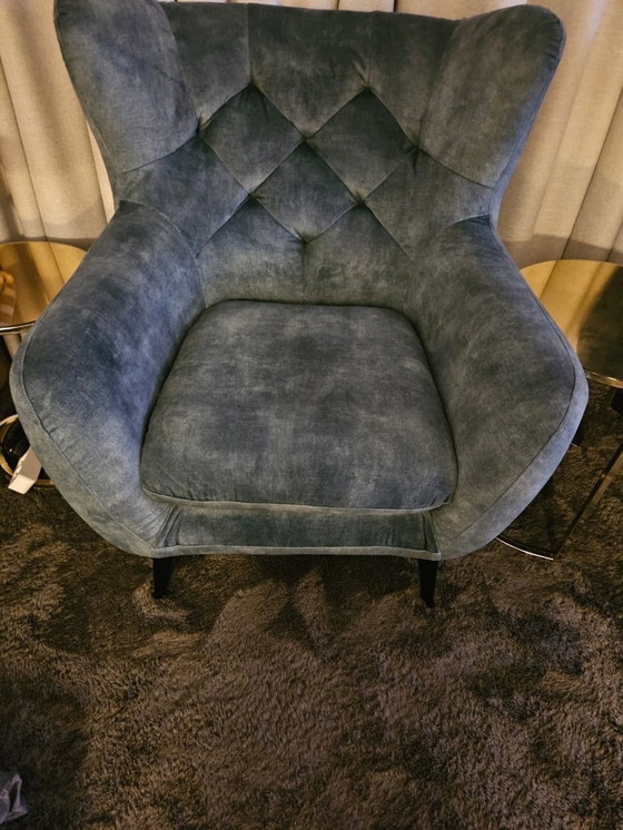 Image 1 of Zitmaxx Bomba  Wing Armchair x2