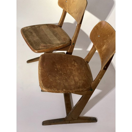 Image 1 of Pair of vintage scandinavian chairs by Karl Northelfer for Casala