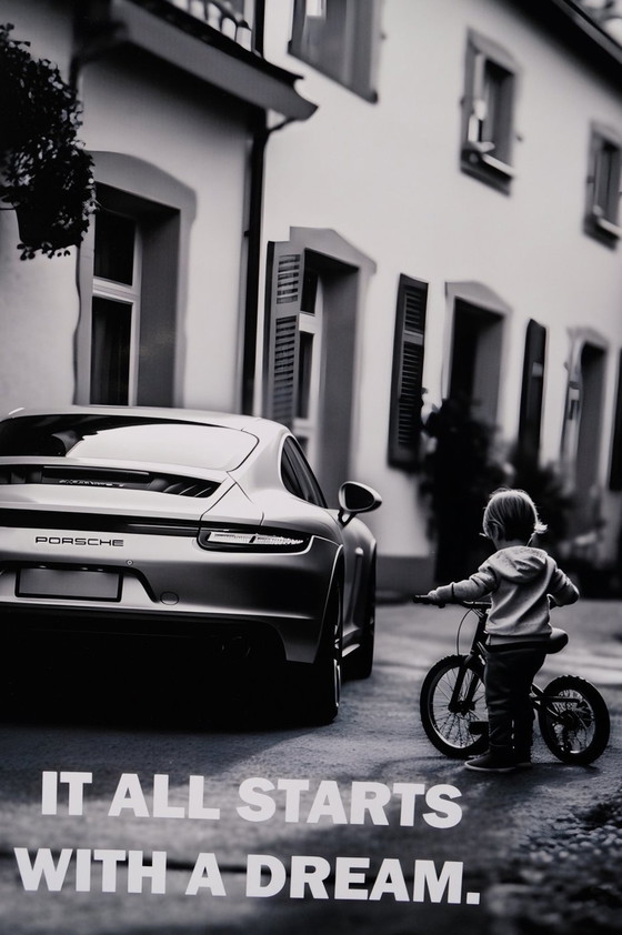 Image 1 of Porsche "It All Starts With A Dream"