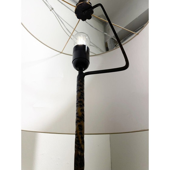 Image 1 of Mid-century floor lamp in wrought iron, Hungary 1950s