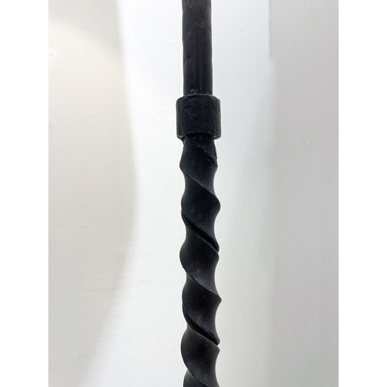 Image 1 of Mid-century floor lamp in wrought iron, Hungary 1950s