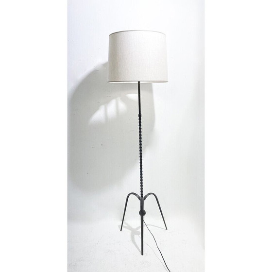 Image 1 of Mid-century floor lamp in wrought iron, Hungary 1950s