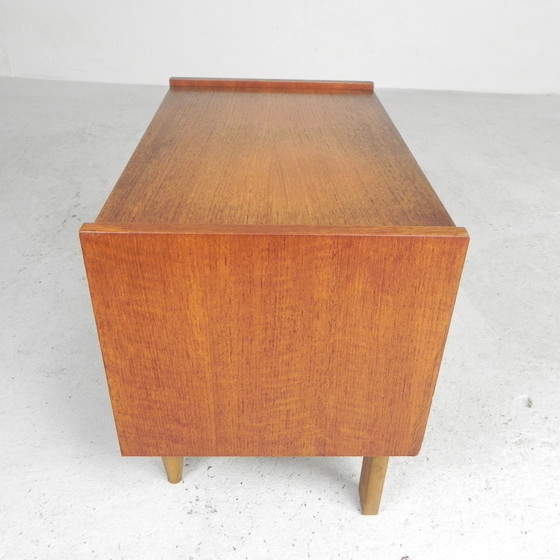 Image 1 of Bedside Table With Tapering Legs, 1960s