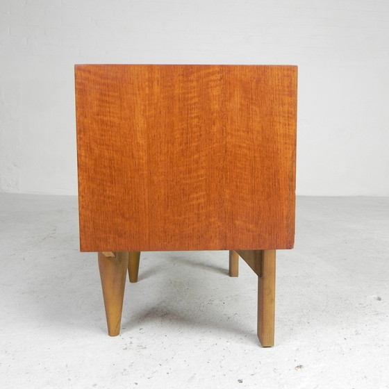 Image 1 of Bedside Table With Tapering Legs, 1960s