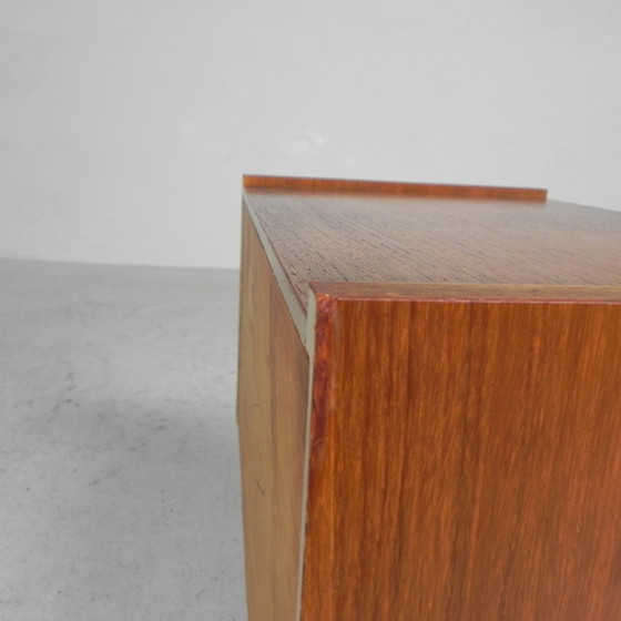Image 1 of Bedside Table With Tapering Legs, 1960s