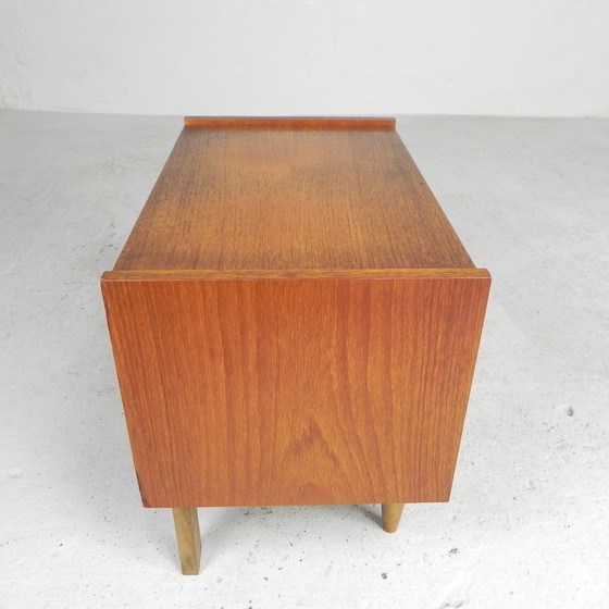 Image 1 of Bedside Table With Tapering Legs, 1960s