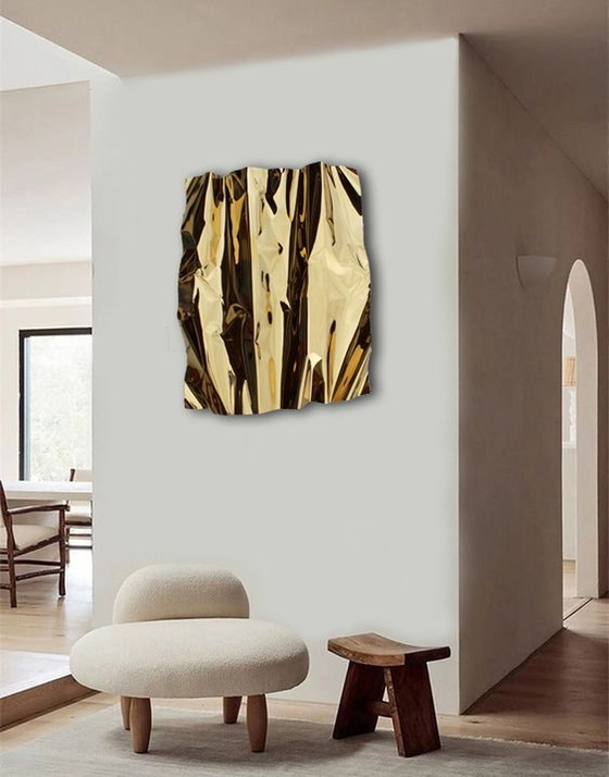 Image 1 of Gold Mirror By Brisan Gabriel