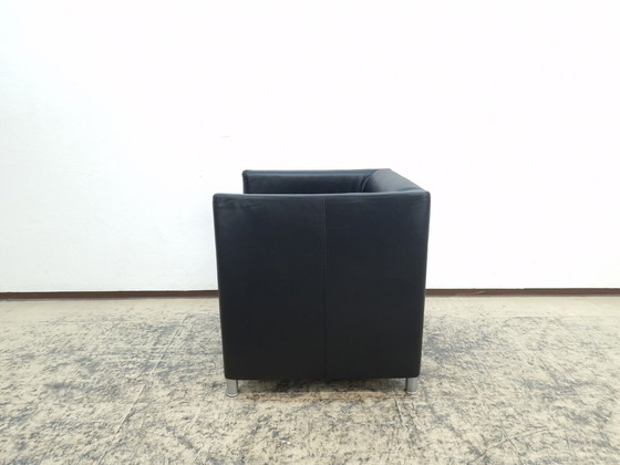 Image 1 of Walter Knoll armchair club armchair black designer armchair genuine leather armchair Chair